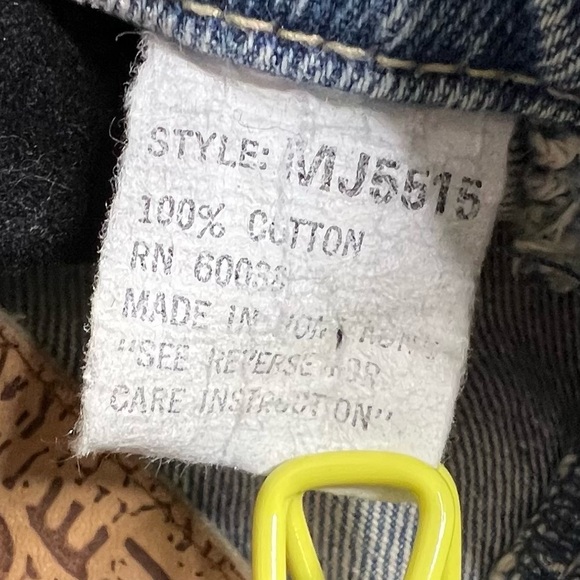 Code Bleu Vintage Denim Patch Jacket - Picture 10 of 10